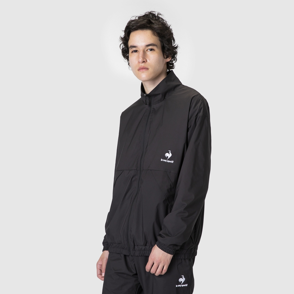 Áo khoác gió le coq sportif nam - QMMSJF30-BLK