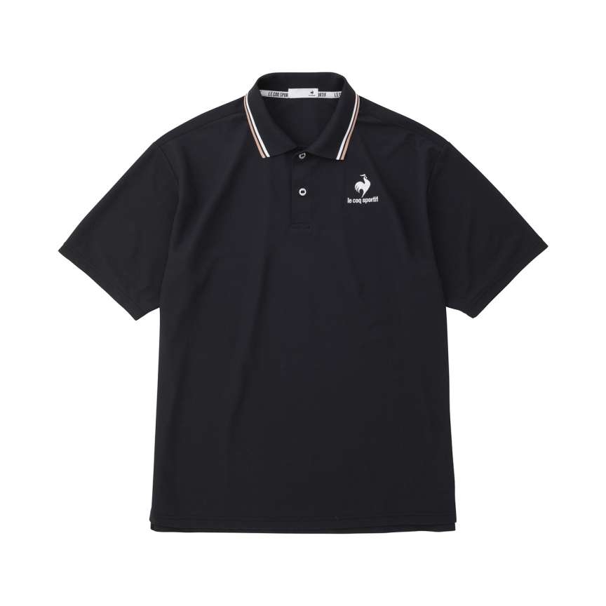 Áo Polo le coq sportif nam - QMMTJA40-BLK