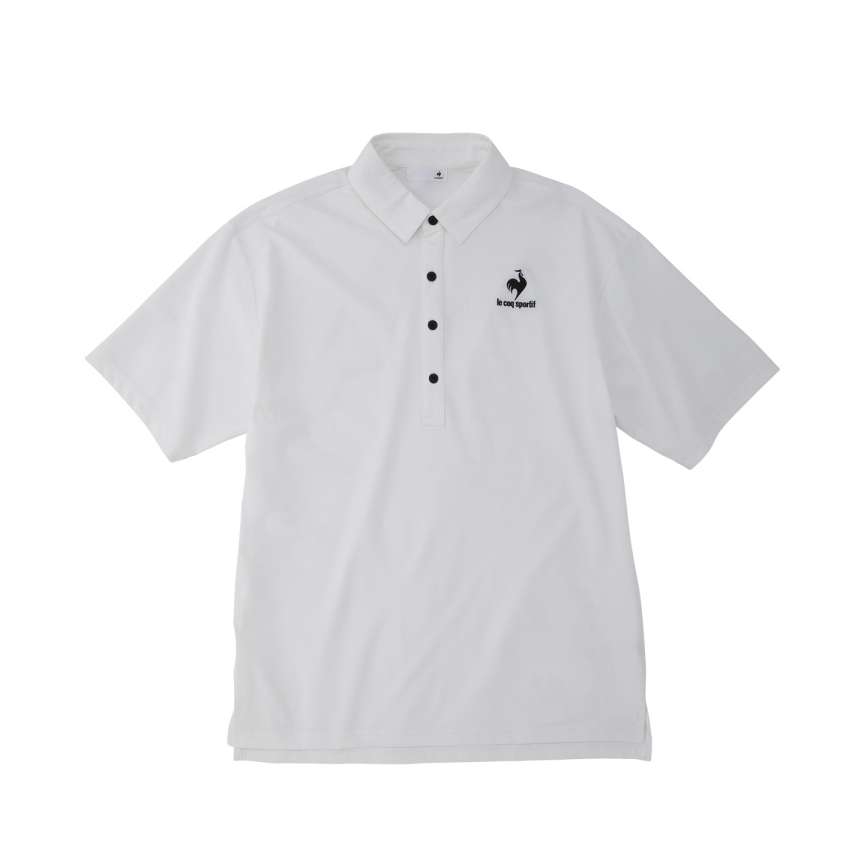 Áo Polo le coq sportif nam - QMMTJA42-WHT