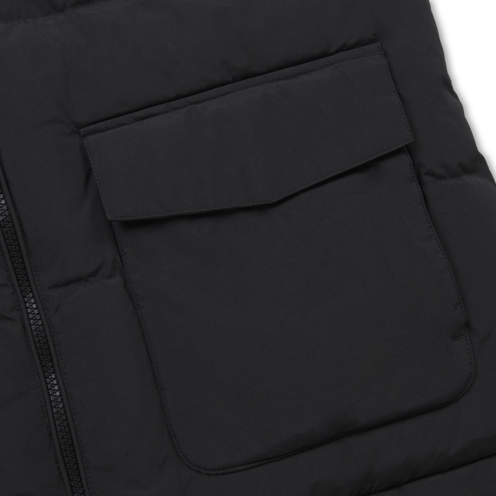 Áo gile le coq sportif Nam QP423TPDO1-BLK0