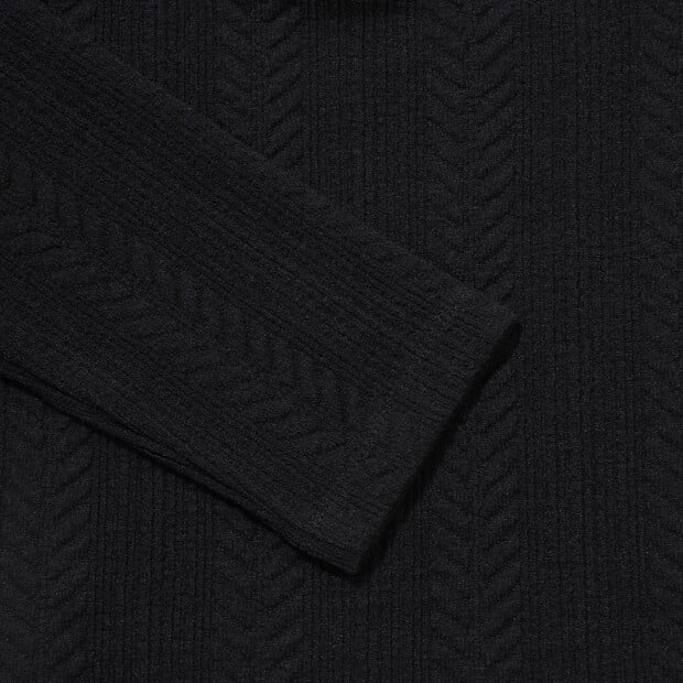 Áo nỉ le coq sportif Nữ QR322OFS91-BLK