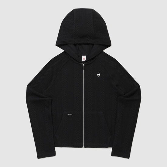 Áo khoác nỉ le coq sportif Nữ QR322OFT91-BLK