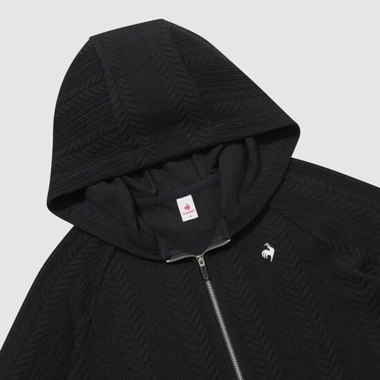 Áo khoác nỉ le coq sportif Nữ QR322OFT91-BLK
