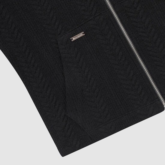 Áo khoác nỉ le coq sportif Nữ QR322OFT91-BLK