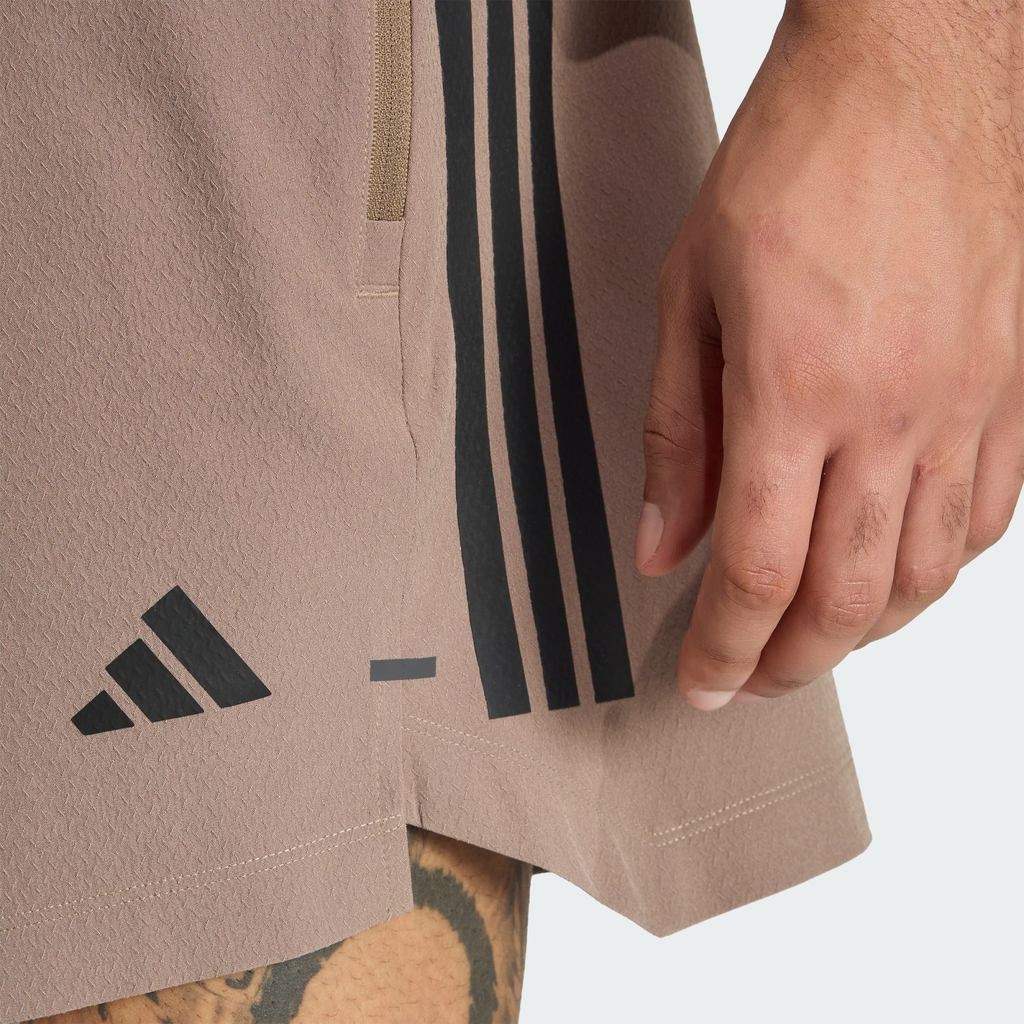 Quần short tập luyện adidas D4T PrimeLift 3 gạch Nam - KS1149