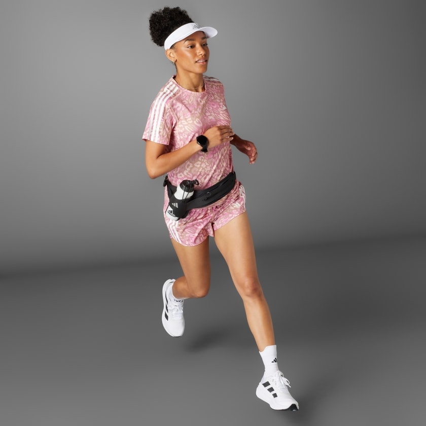 Quần short adidas CLIMACOOL Own the Run 3 sọc Nữ - JC7410