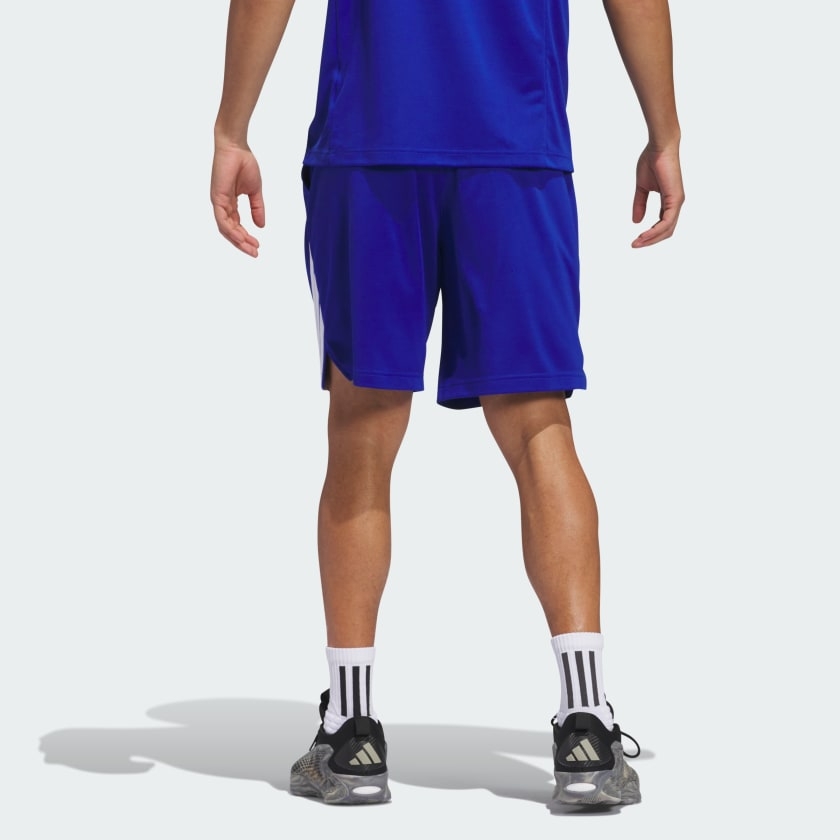 Quần short bóng rổ adidas Legends 3 sọc Nam - JN4741