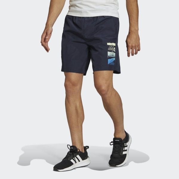 Quần short tập luyện adidas Chelsea Brandlove Essentials Nam - HE4307