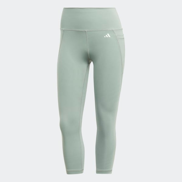 Quần legging tập luyện adidas cạp cao Optime Nữ - HR5417