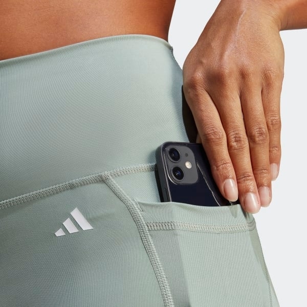 Quần legging tập luyện adidas cạp cao Optime Nữ - HR5417