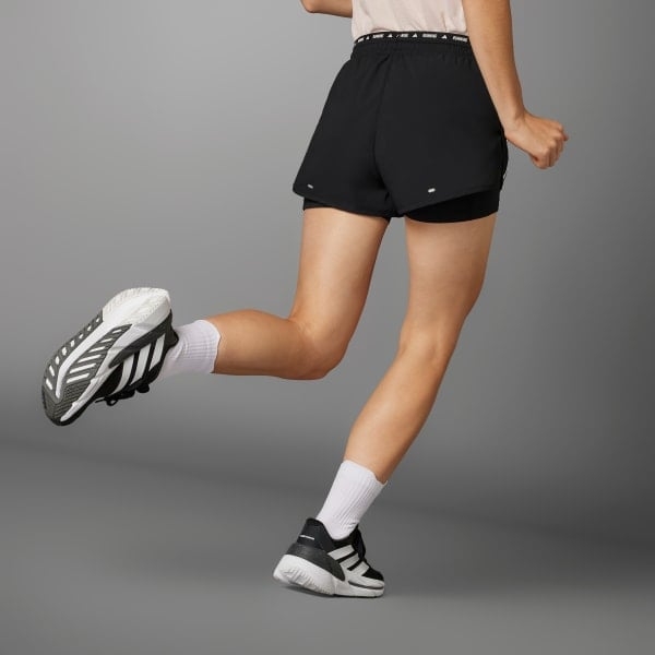 Quần short chạy bộ 2 trong 1 adidas Nữ IN1445