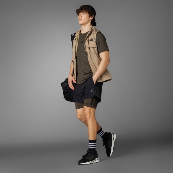 Quần short tập luyện adidas 2 Trong 1 Power Workout Nam - IV6113
