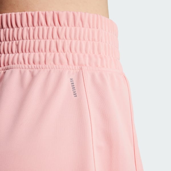 Quần short adidas Cạp Cao Dệt Kim Pacer Essentials Nữ - IX1025