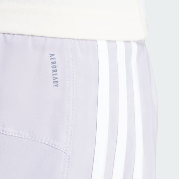 Quần short tập luyện adidas Pacer cạp cao Nữ - IX1064