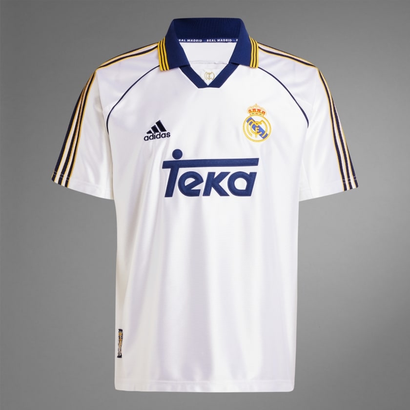 Áo jersey bóng đá adidas Sân nhà Real Madrid 99/00 Nam - JJ3801