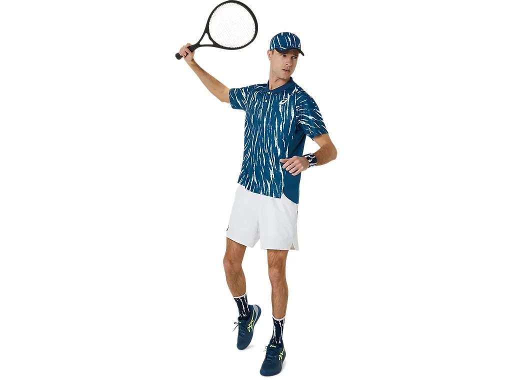 Áo Polo tennis/pickleball ASICS Nam MEN GAME POLO-SHIRT 2041A303.412