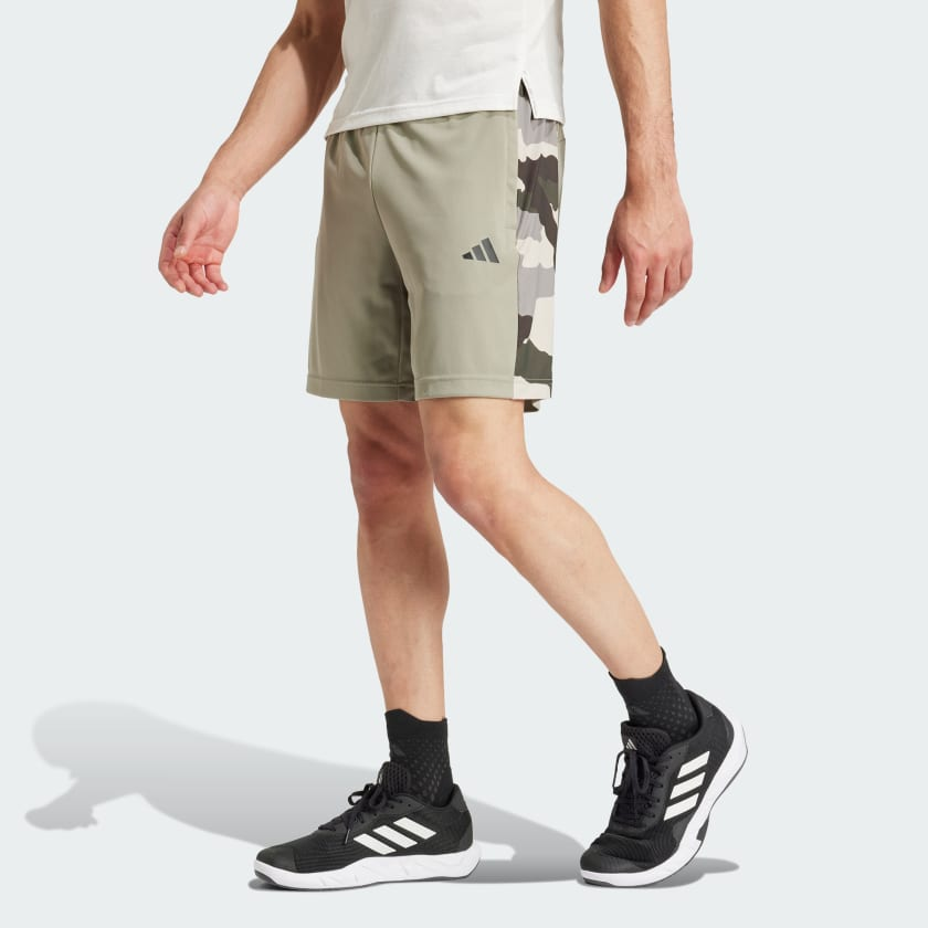 Quần short tập luyện adidas Camo Train Essentials Nam - IW8506