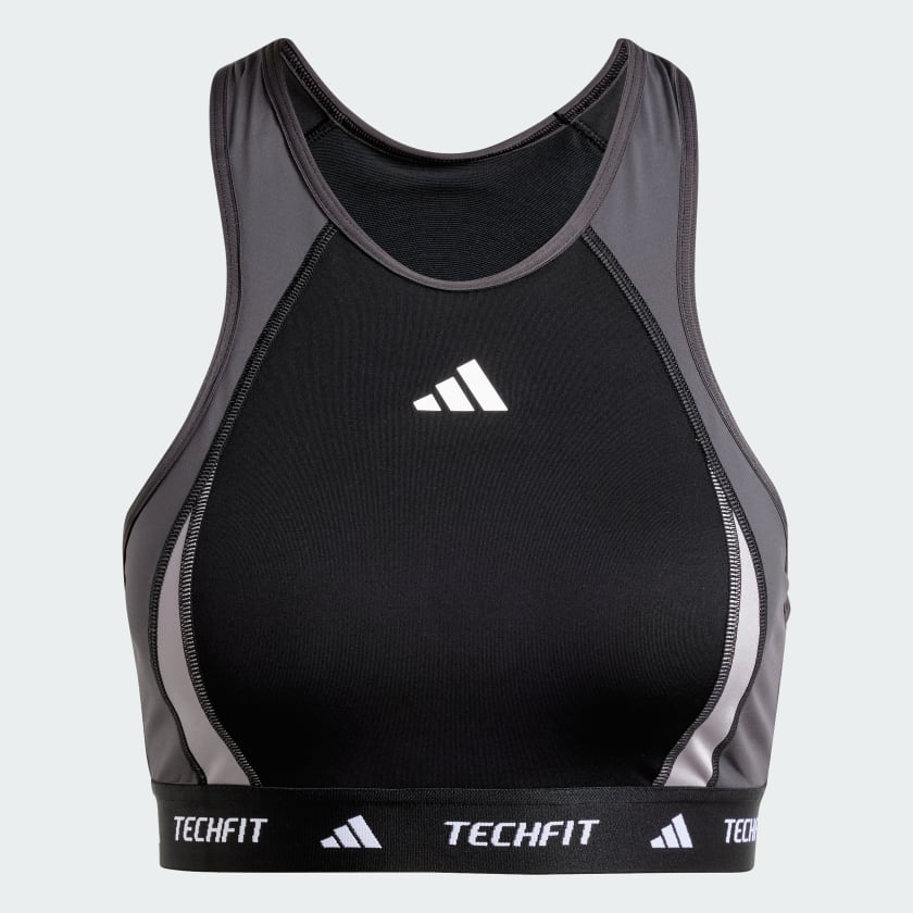 Áo bra tập luyện adidas Colorblock Medium Support Techfit Nữ - IX3286