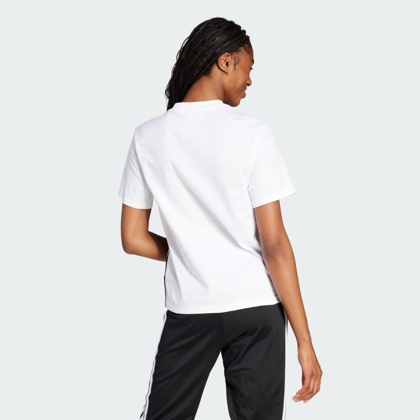 Áo T-shirt adidas Essentials 3 sọc Nữ - JD0844