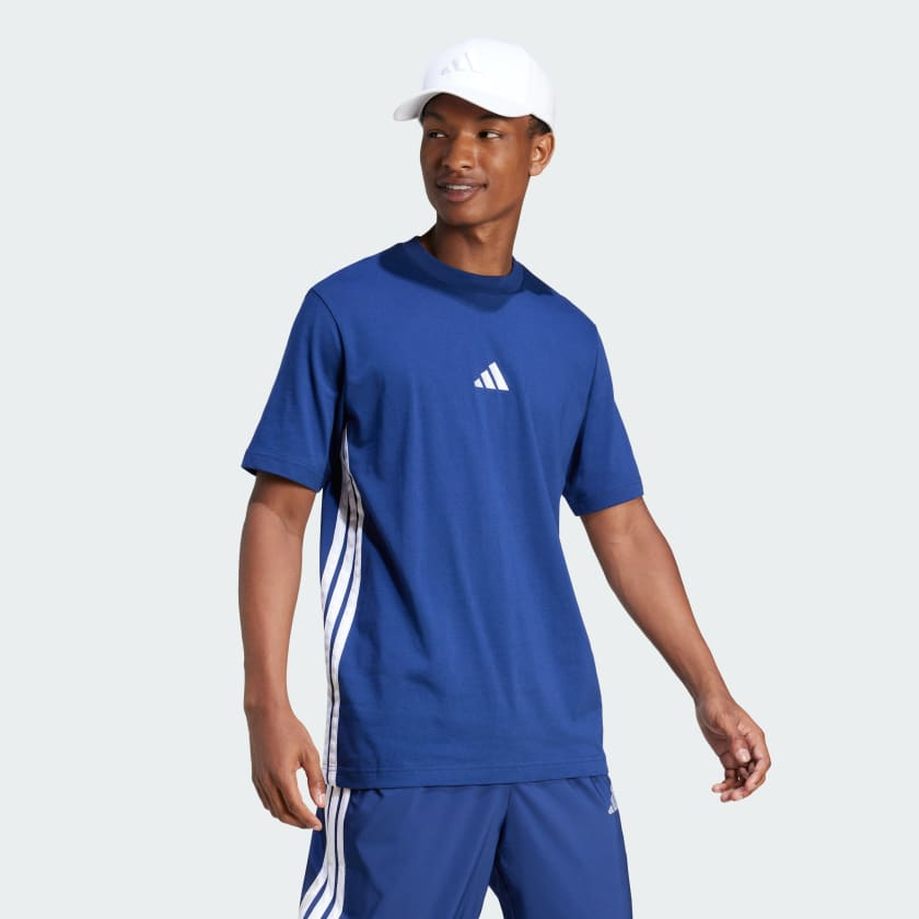 Áo T-shirt adidas Essentials 3 sọc Nam - JE6399