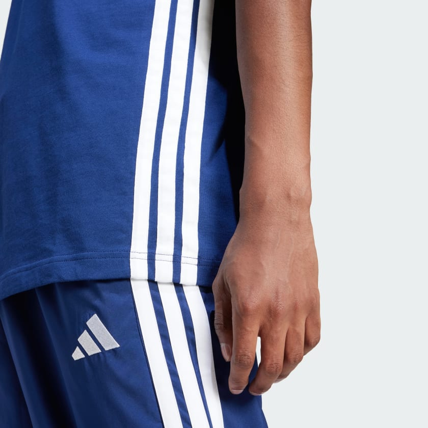 Áo T-shirt adidas Essentials 3 sọc Nam - JE6399