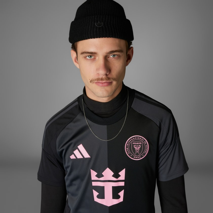Áo jersey bóng đá adidas sân khách Inter Miami CF 25/26 Nam - JI9124