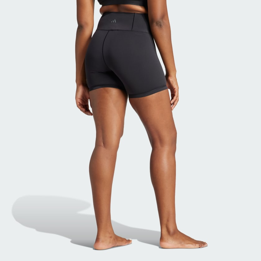 Quần short legging tập luyện adidas All Me 5 Inch Nữ - IL7325