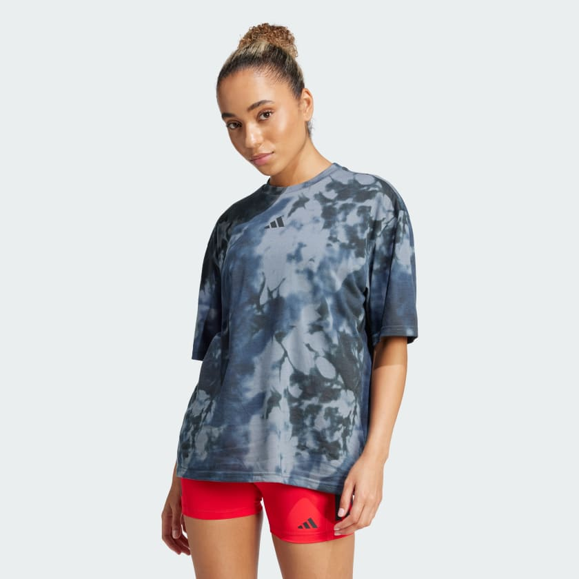 Áo T-shirt tập luyện adidas Climacool Club 24/7 Graphic Nữ - JM4902