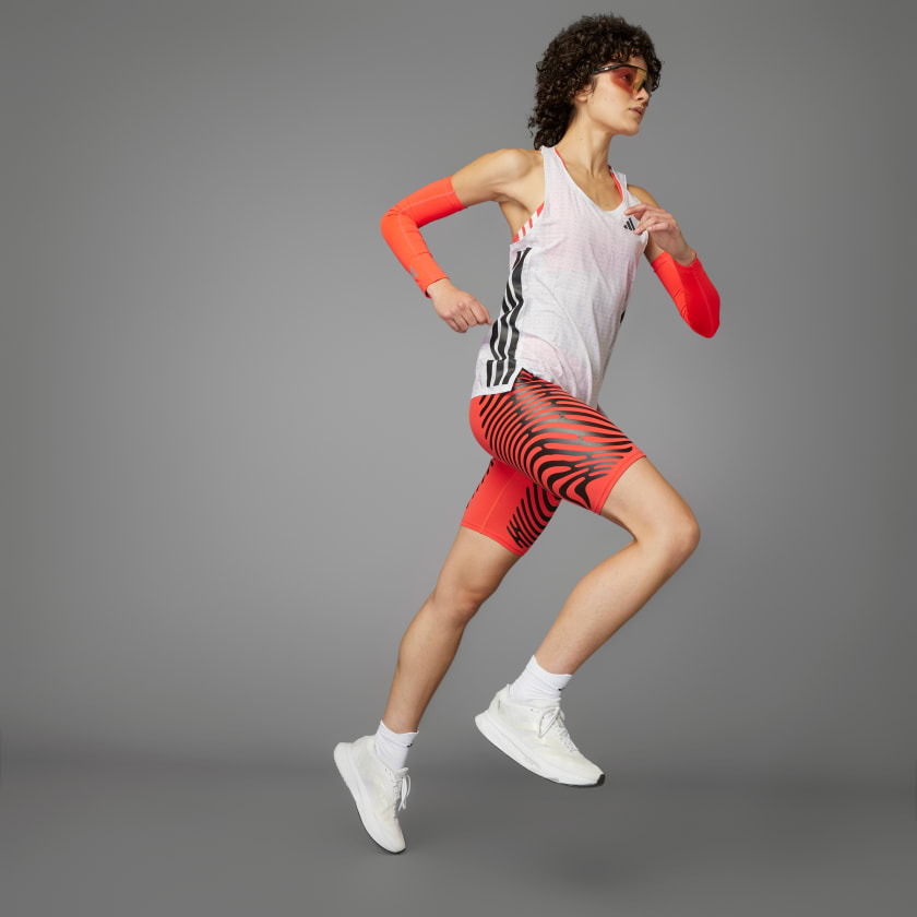 Áo ba lỗ chạy bộ adidas Adizero Nữ - JC7667