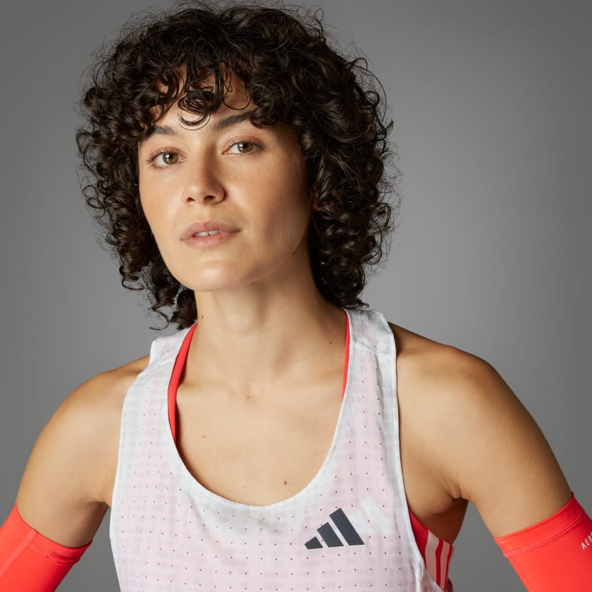 Áo ba lỗ chạy bộ adidas Adizero Nữ - JC7667