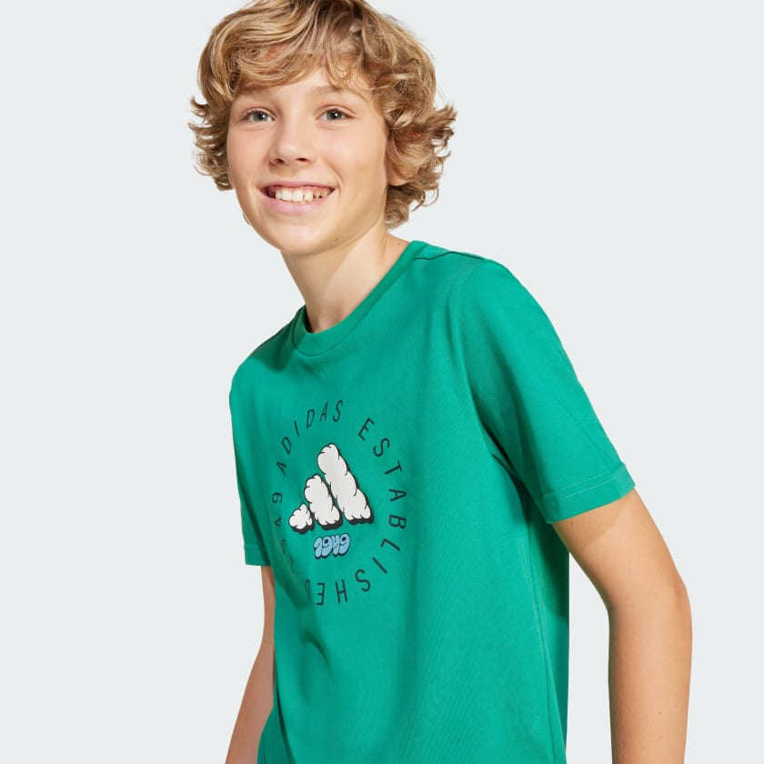 Áo T-shirt trẻ em adidas Fun Graphic Unisex - JI6689