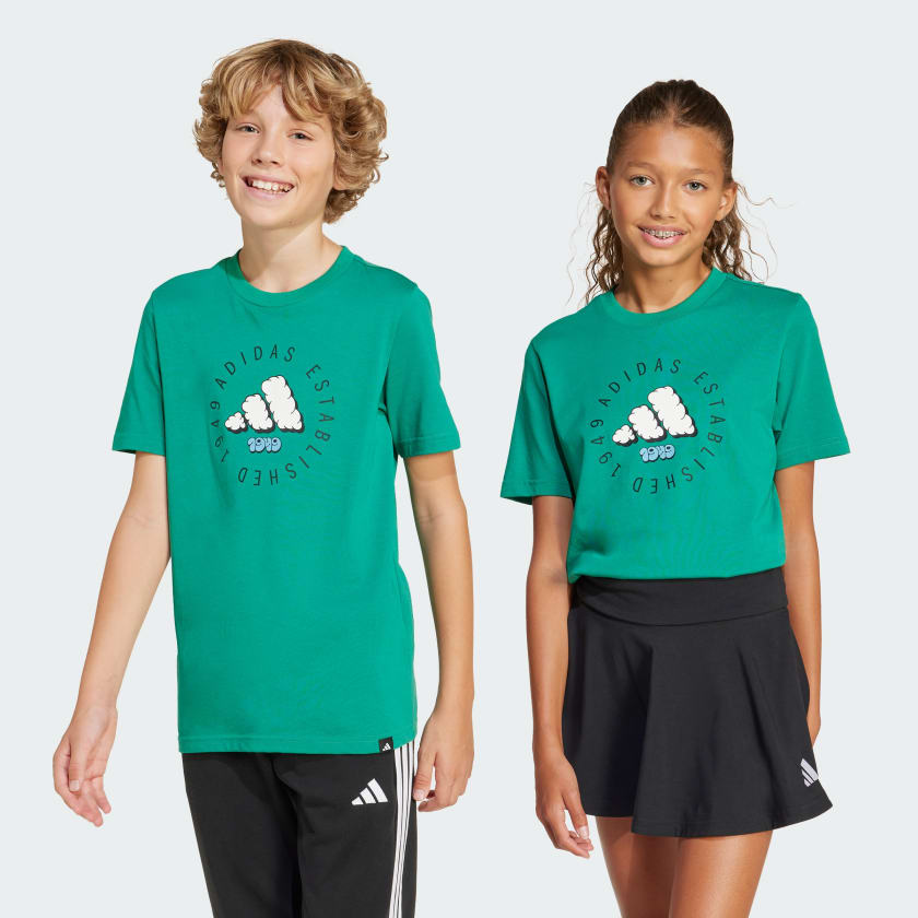 Áo T-shirt trẻ em adidas Fun Graphic Unisex - JI6689