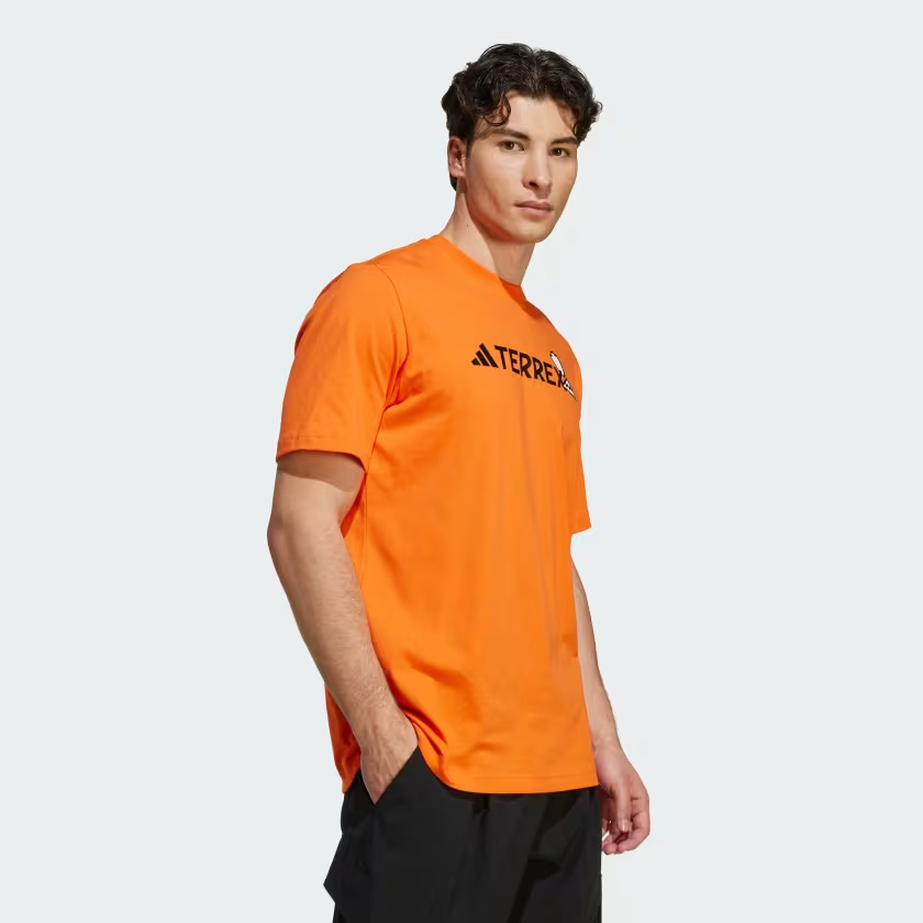 Áo T-shirt leo núi adidas TERREX hoạ tiết Nam - JI9166