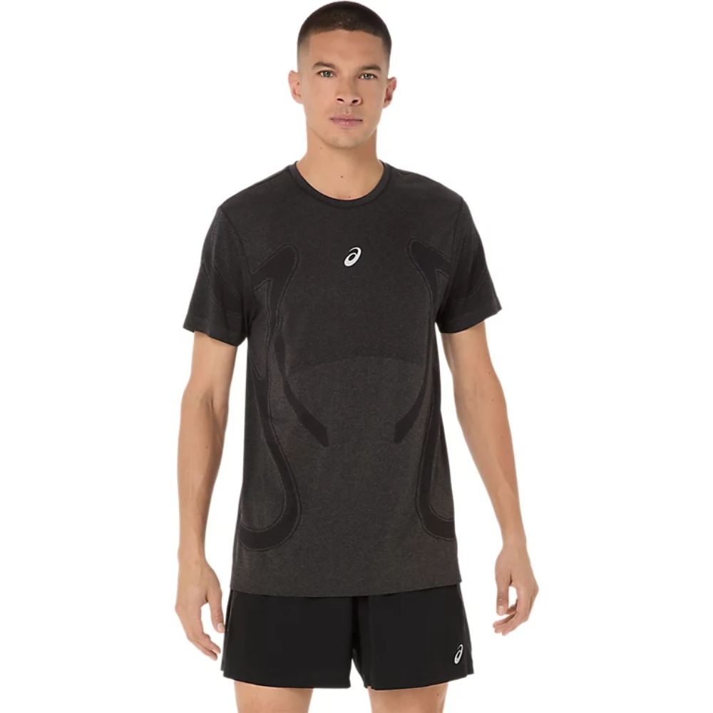 Áo T-shirt chạy bộ ASICS ROAD SEAMLESS Nam - 2011D355.001