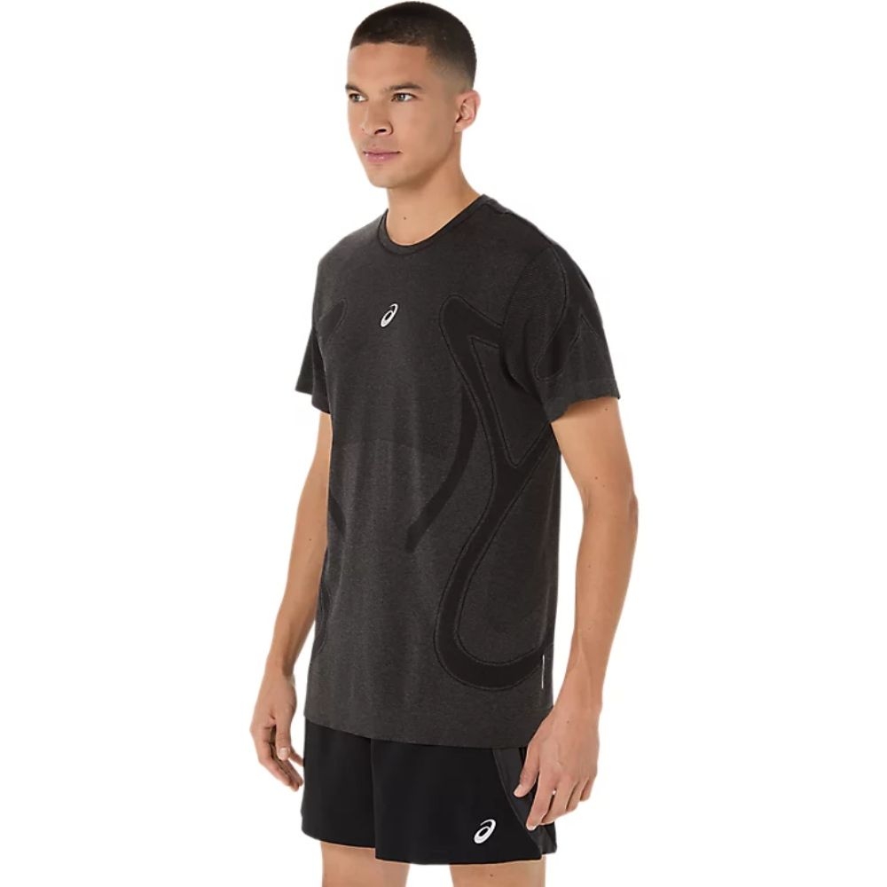 Áo T-shirt chạy bộ ASICS ROAD SEAMLESS Nam - 2011D355.001