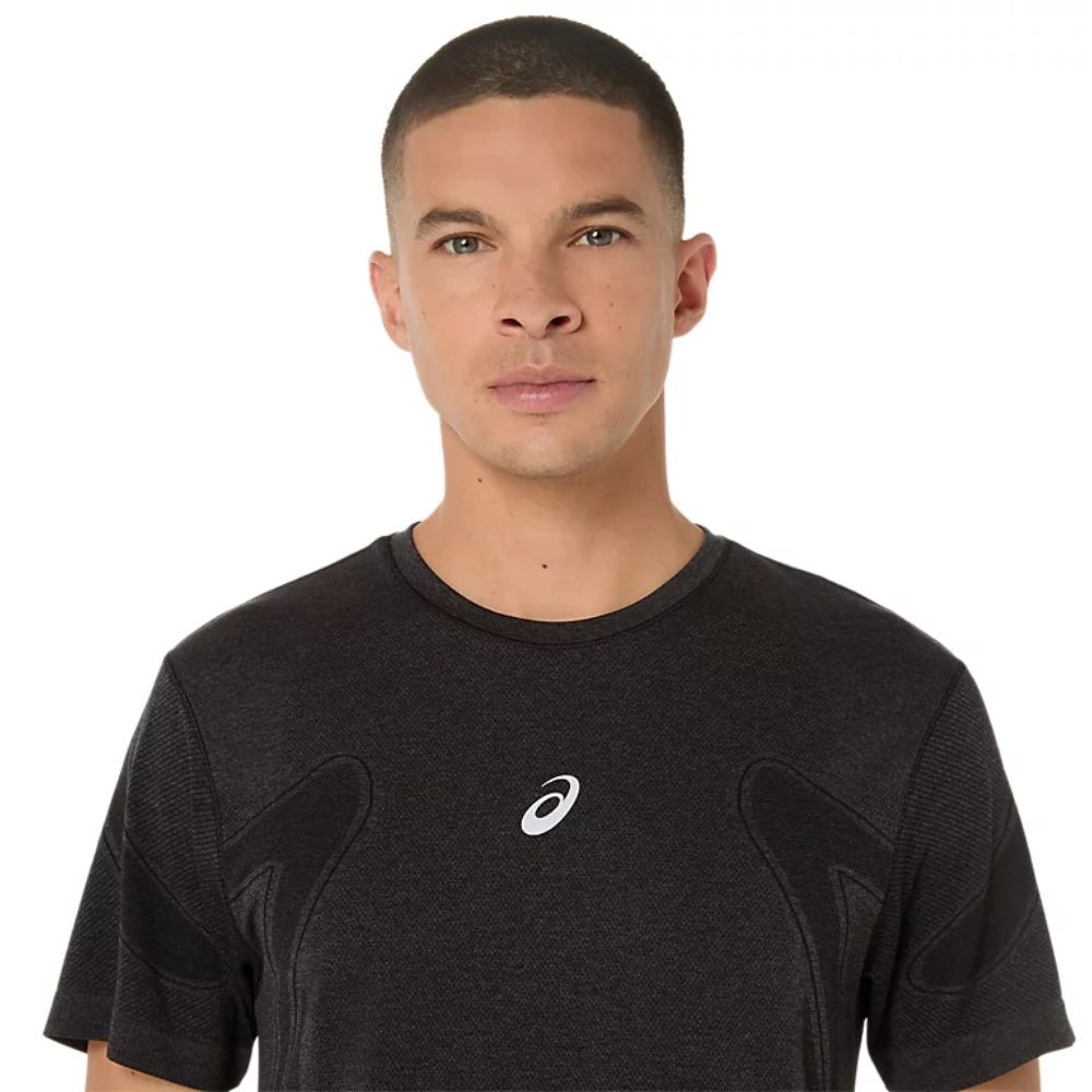 Áo T-shirt chạy bộ ASICS ROAD SEAMLESS Nam - 2011D355.001