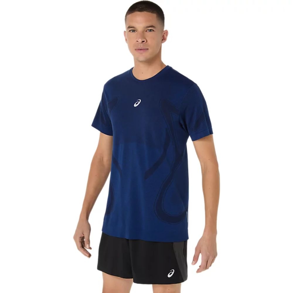 Áo T-shirt chạy bộ ASICS ROAD SEAMLESS Nam - 2011D355.400