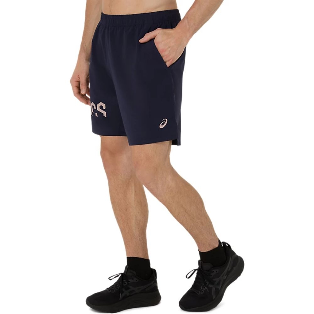 Quần short tập luyện ASICS HEX GRAPHIC WOVEN 7IN Nam - 2031E898.400