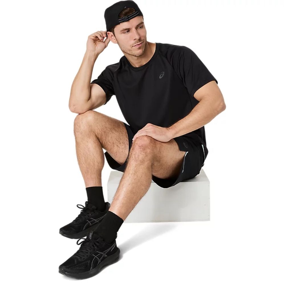 Áo T-shirt tập luyện ASICS ACTIBREEZE PANEL JACQUARD Nam - 2031F123.001