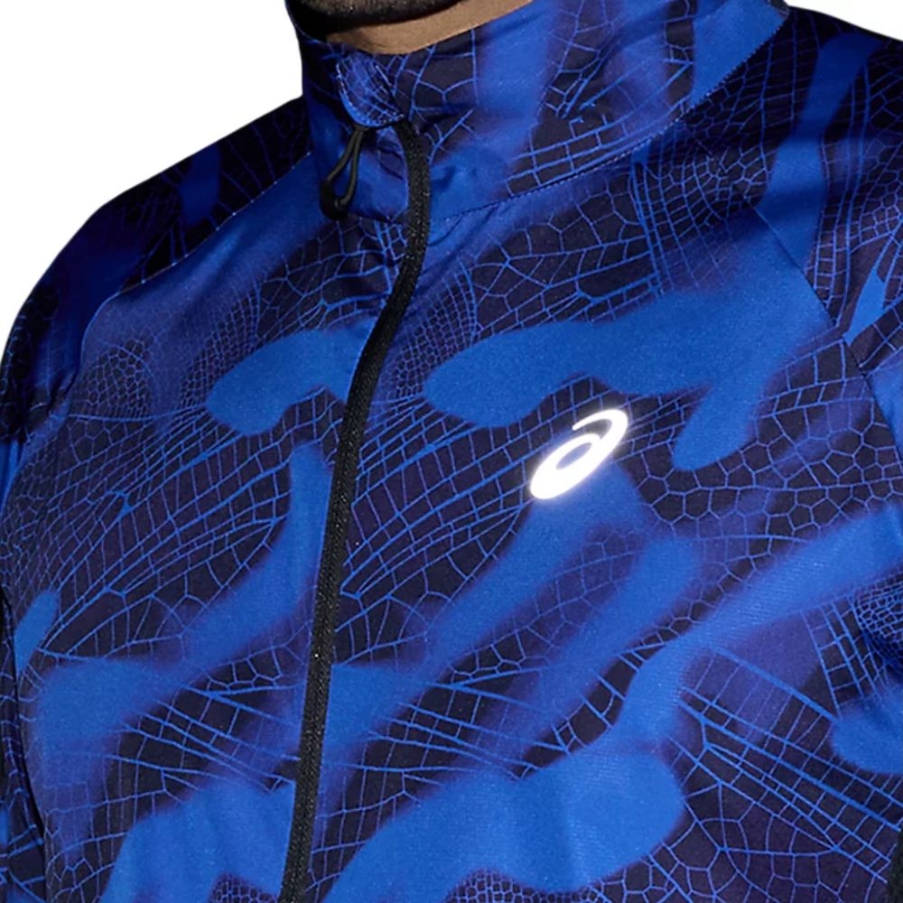 Áo gió chạy bộ ASICS ROAD LITE-SHOW PACKABLE Nam - 2011D358.001