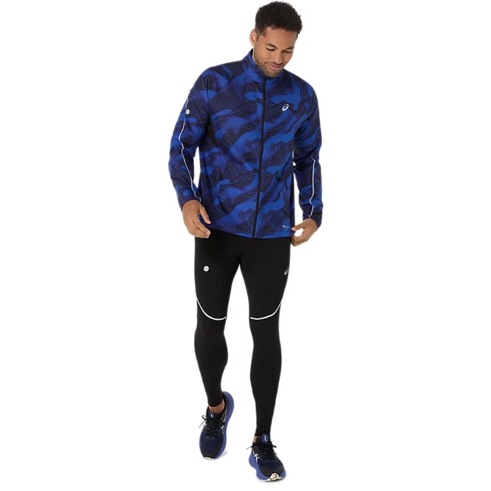 Áo gió chạy bộ ASICS ROAD LITE-SHOW PACKABLE Nam - 2011D358.001