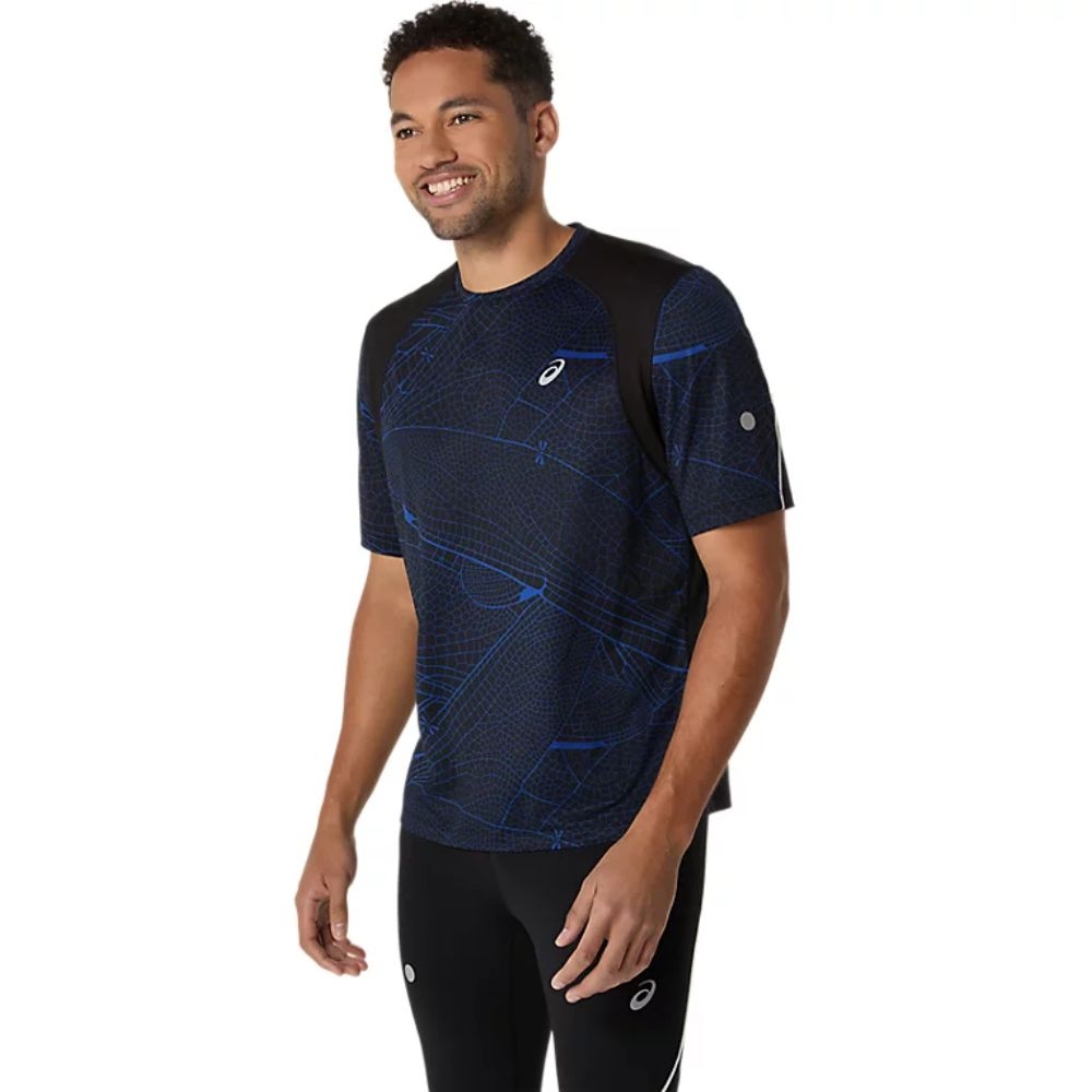 Áo T-shirt chạy bộ ASICS ROAD LITE-SHOW Nam - 2011D357.001