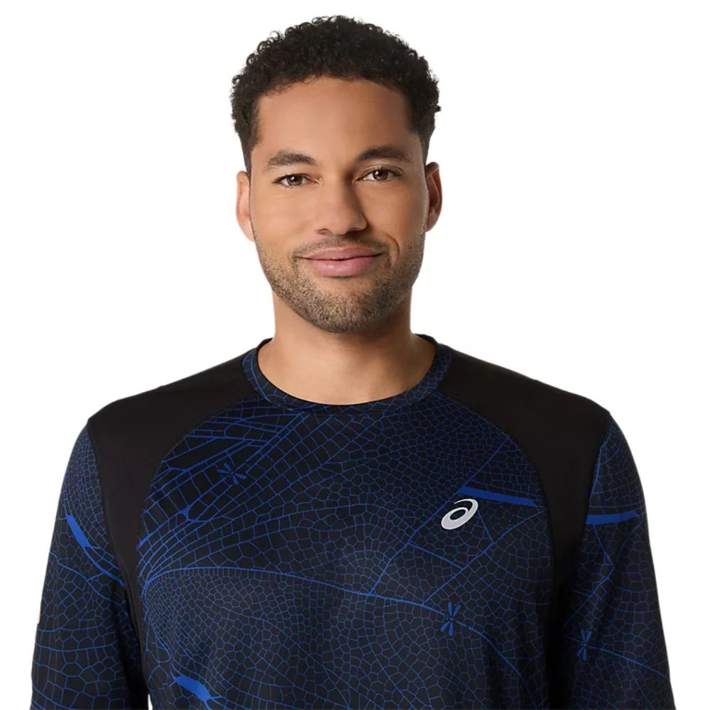 Áo T-shirt chạy bộ ASICS ROAD LITE-SHOW Nam - 2011D357.001