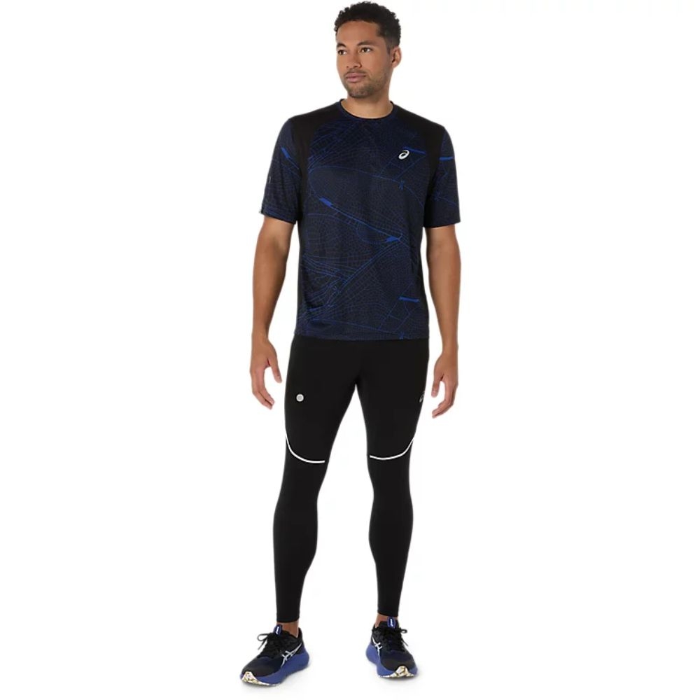 Áo T-shirt chạy bộ ASICS ROAD LITE-SHOW Nam - 2011D357.001