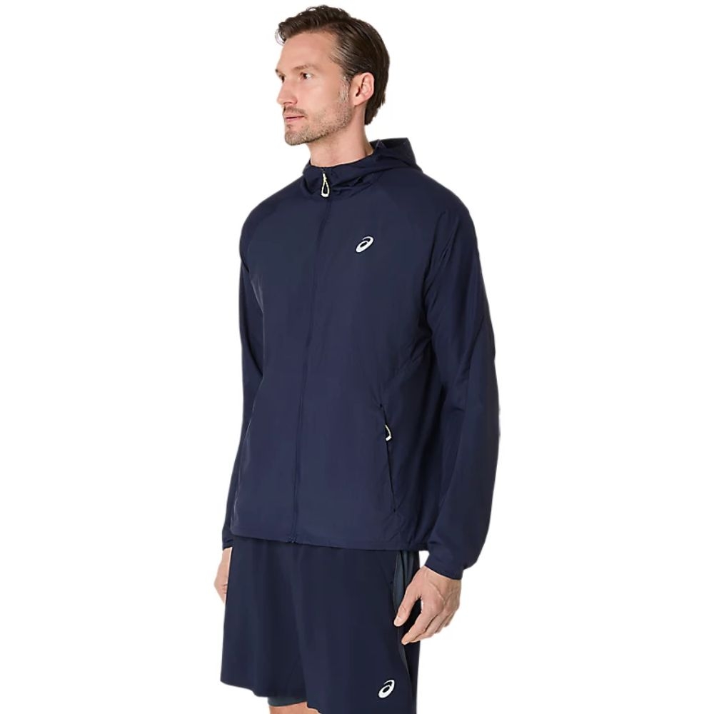 Áo gió chạy bộ ASICS ROAD PACKABLE JACKET Nam - 2011D084.401