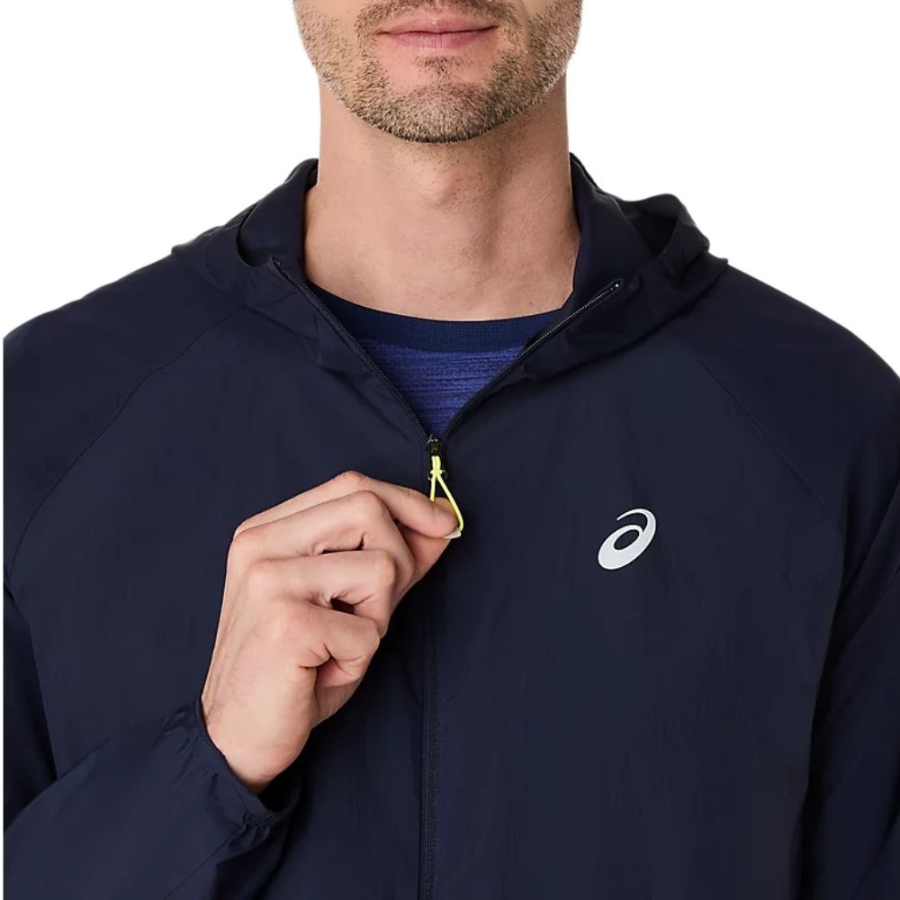 Áo gió chạy bộ ASICS ROAD PACKABLE JACKET Nam - 2011D084.401