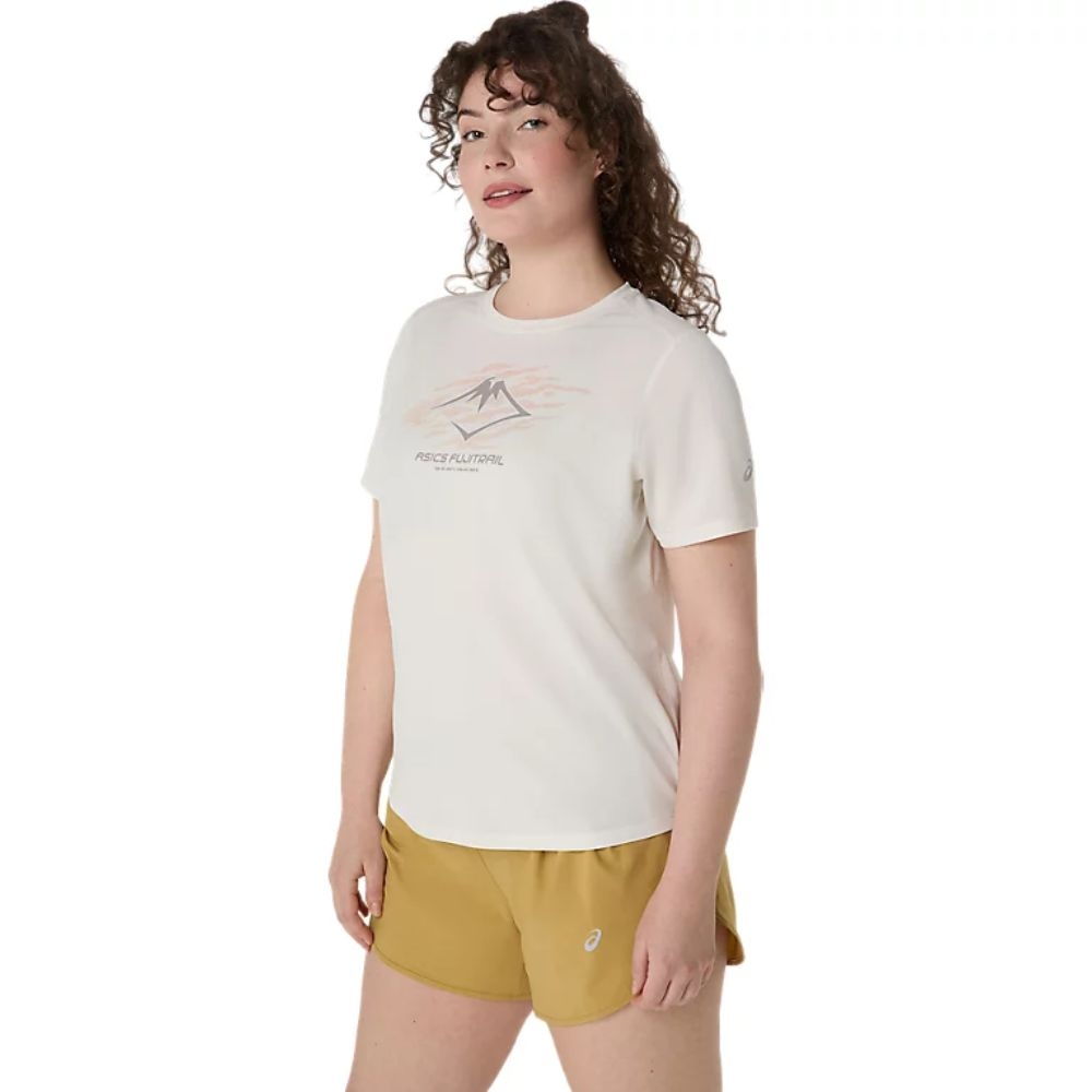 Áo T-shirt chạy trail ASICS FUJITRAIL LOGO SS Nữ - 2012D314.100