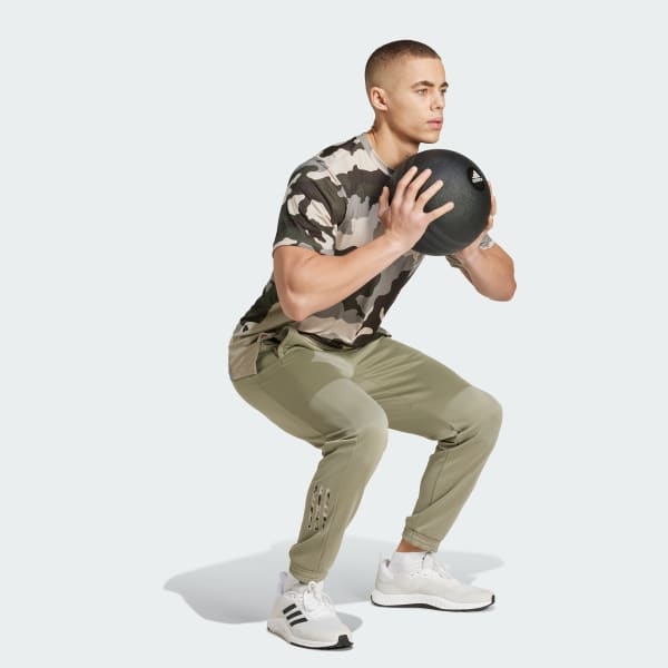 Áo T-shirt tập luyện adidas Camo Train Essentials Nam - IW8491