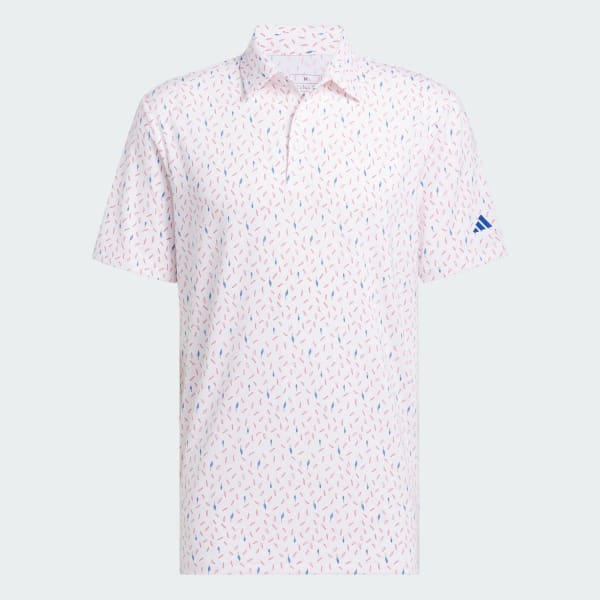Áo Polo golf adidas hoạ tiết Ultimate365 Nam - IL0553