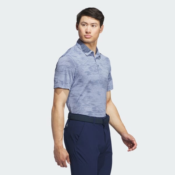Áo Polo golf adidas Ultimate365 kẻ sọc Nam - IW1410
